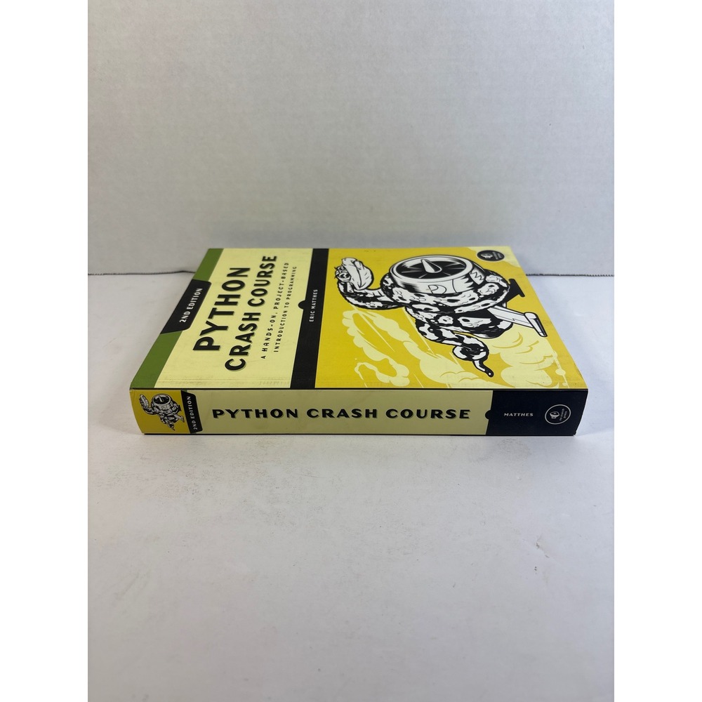 Python Crash Course 2nd Edition Eric Matthes No Starch Press Programming Book - Picture 4 of 5
